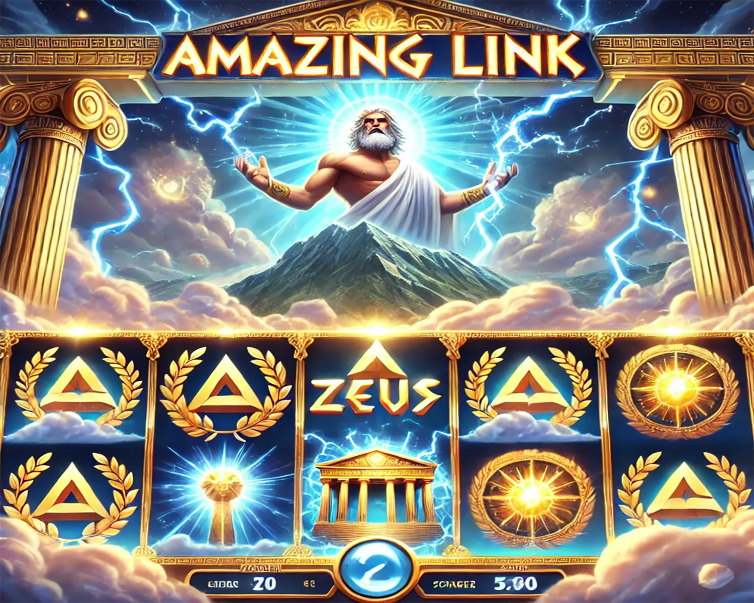 Amazing Link Zeus: Slot Online Bertema Dewa Petir dengan Peluang Kemenangan Besar