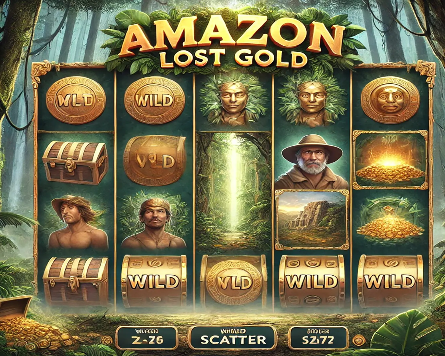 Amazon Lost Gold: Petualangan Slot Online dengan Bonus Besar dan Peluang Menang Melimpah