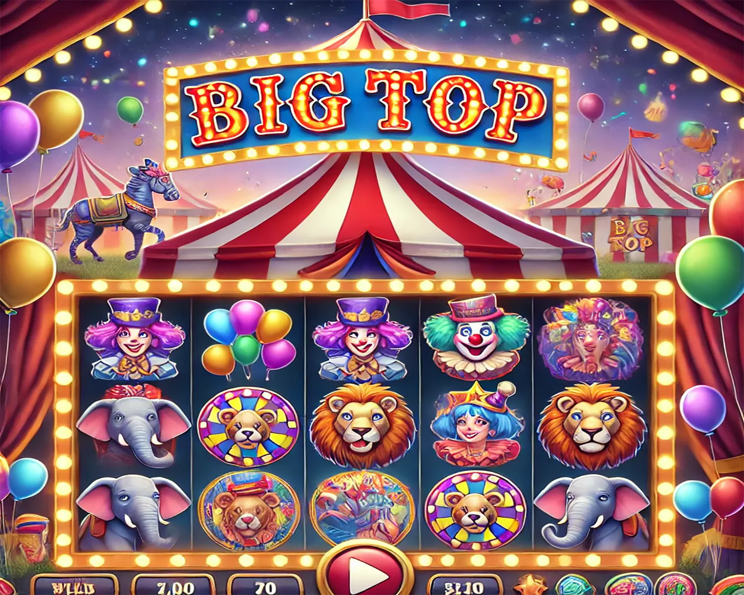 Big Top: Kesenangan Slot Online dengan Bonus Besar dan Peluang Kemenangan yang Melimpah