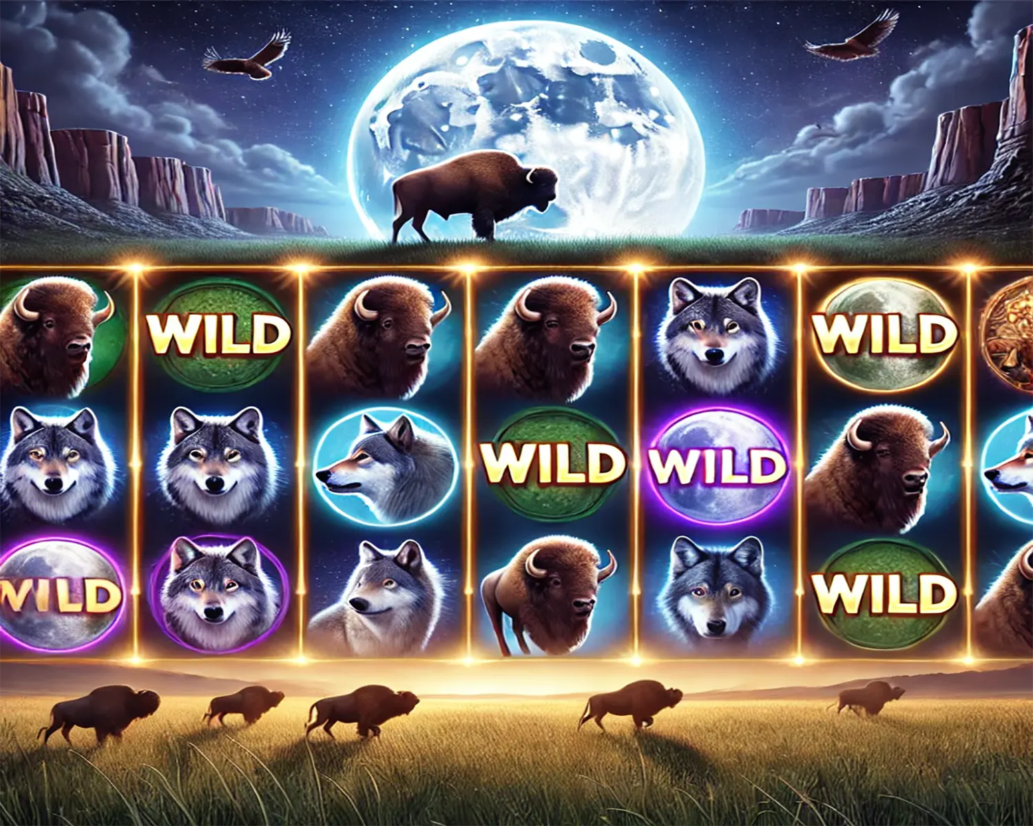 Bison Moon: Sensasi Slot Online dengan Bonus Besar dan Peluang Menang Tinggi