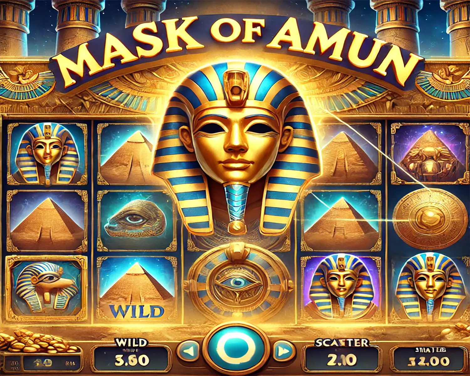 Mask of Amun: Slot Online Bertema Mesir Kuno dengan Kemenangan Emas