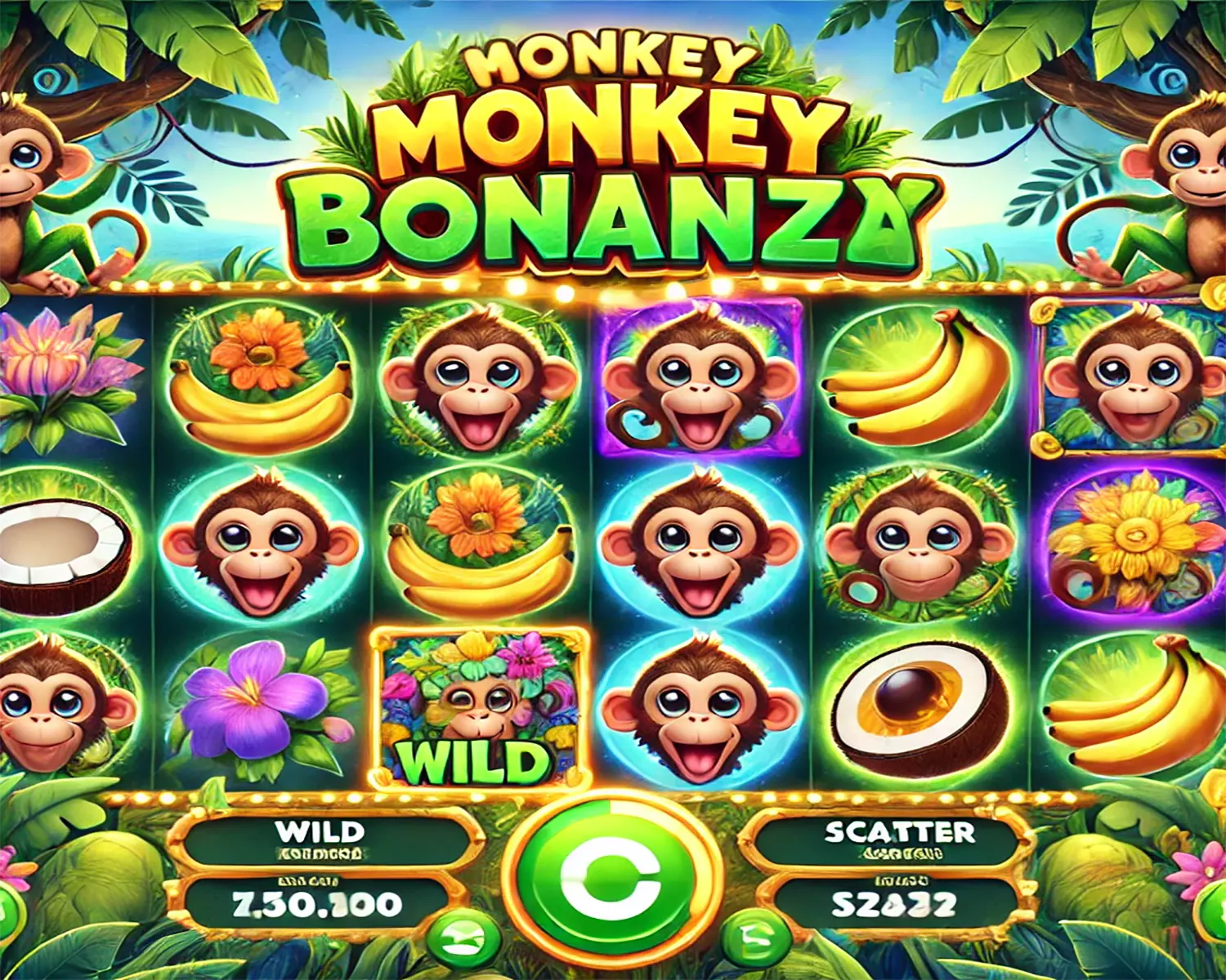 Monkey Bonanza: Slot Online Bertema Monyet dengan Kemenangan Berlimpah