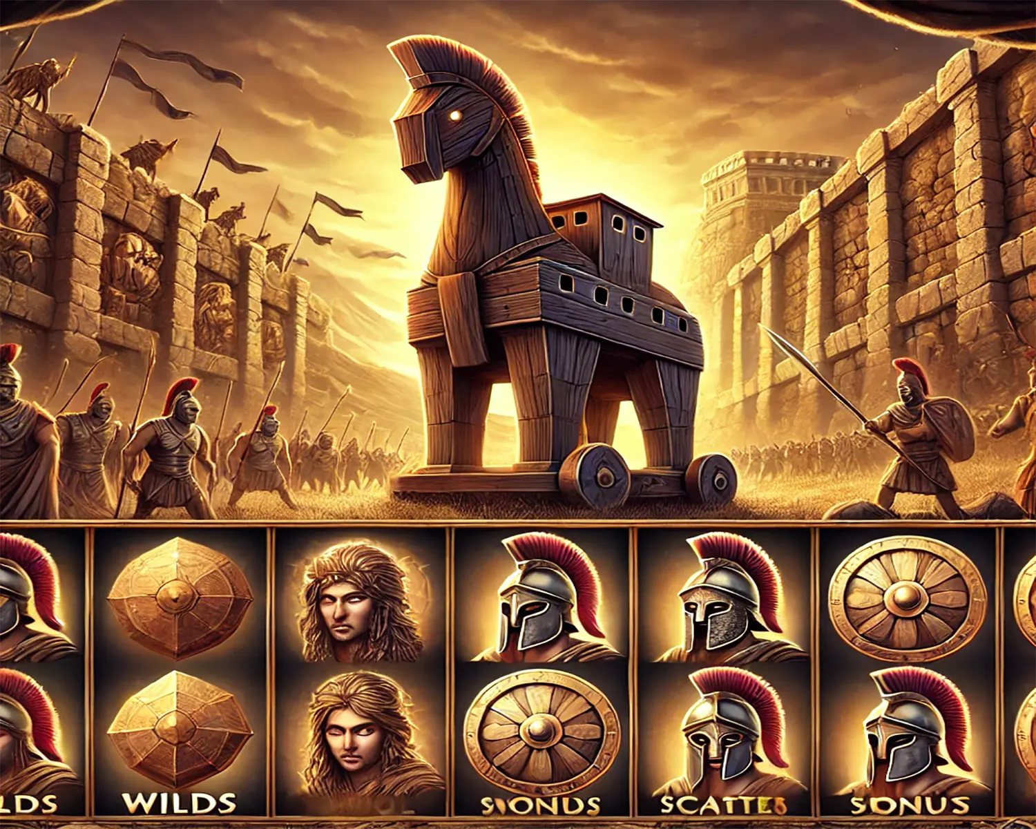 Trojan Kingdom: Petualangan Slot Online Epik dengan Bonus Besar dan Peluang Menang Tinggi